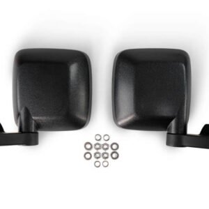 DV8 18-22 Jeep 4 Door JL/JT Aluminum Half Doors with Perforated Mesh Front