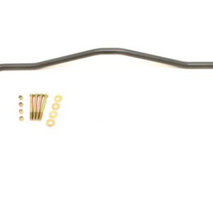 BMR 64-72 A-Body Rear Solid 1.0in Sway Bar Kit - Black Hammertone