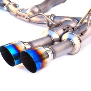 Invidia 2015+ WRX/STi Gemini 80mm Full Titanium Quad 101mm Tip Cat-Back Exhaust