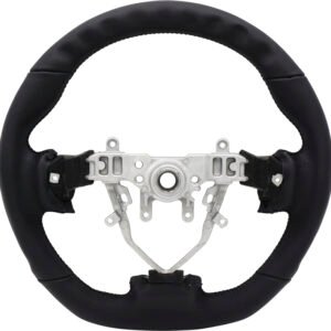 BLOX Racing 08-14 Subaru Leather Steering Wheel Black Stitching