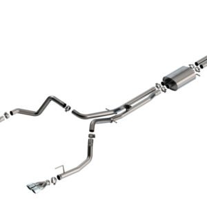 Borla 24-25 Chevy Silverado 1500 (6.2L V8) S-Type Cat Back - 3.5in Chrome Tips