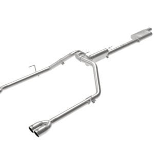 aFe Vulcan Series 3in-2-1/2in 304 SS Cat-Back 2020 Jeep Gladiator (JT) V6-3.6L w/ Polished Tips