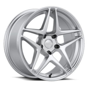 Kansei K15H Astro 18x9.5in / 5x100 BP / 35mm Offset / 73.1mm Bore - Hyper Silver Wheel