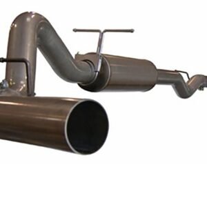 aFe LARGE Bore HD Exhausts Cat-Back SS-409 EXH CB GM Diesel Trucks 06-07 V8-6.6L (td) LLY/LBZ