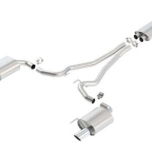 Borla 15-16 Ford Mustang GT / Convertible 5.0L AT/MT EC-Type CB SS Single Round Rolled Tips Exhaus