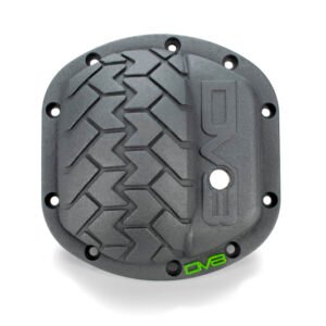 DV8 Offroad HD Dana 35 Diff Cover Cast Iron Gray Powdercoat