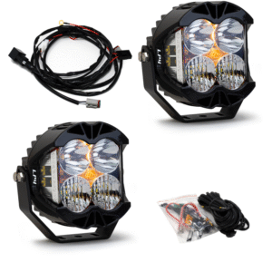 Baja Designs Jeep JL/JT Rubicon Steel Bumper LED Light Kit LP4