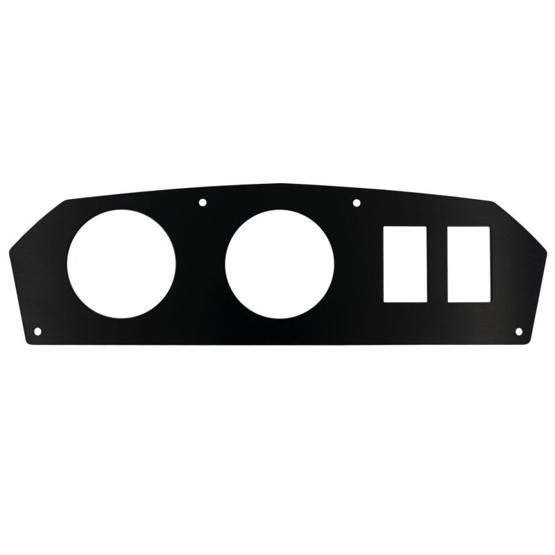 Autometer CAN-AM 12-18 Maverick / 10-20 2 Gauge and 2 Switch Dash Panel (Fits 2-1/16in Gauges)