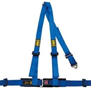 OMP 3 Point Harness - Blue