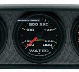 AutoMeter Extreme Environment 3 Gauge Kit w/ Universal Dash Pod