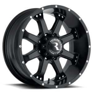 Raceline 991B Assault 17x9in / 5x127 BP / 0mm Offset / 78.1mm Bore - Satin Black Wheel