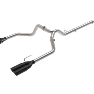 aFe 23-24 GM Trucks L6-3.0L (td) LZ0 Vulcan Series 3in 304 SS DPF-Back Exhaust System w/ Black Tip