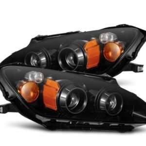 AlphaRex 99-09 Honda S2000 LUXX-Series Projector LED Headlights - Alpha-Black