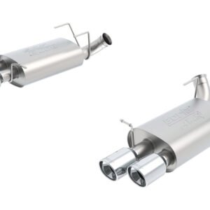 Borla 13-14 Mustang Shelby GT500 GT 5.8L V8 RWD Dual Split Rear Exit ATAK Exhaust Rear Section Only