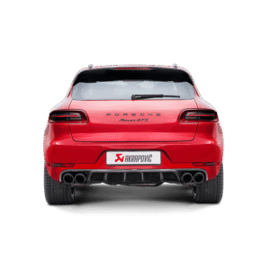 Akrapovic 2014 Porsche Macan Turbo (95B) Evolution Line Cat Back (Titanium) w/ Carbon Fiber Tips
