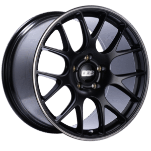 BBS CH-R 20x11.5 5x130 ET47 CB71.6 Satin Black Polished Rim Protector Wheel