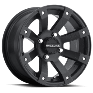 Raceline A79 Scorpion 14x7in / 4x156 BP / 5mm Offset / 132.5mm Bore - Satin Black Wheel