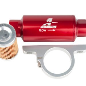 Aeromotive Filter / Bracket Combo Kit - 12301 Filter / 12305 Billet Bracket