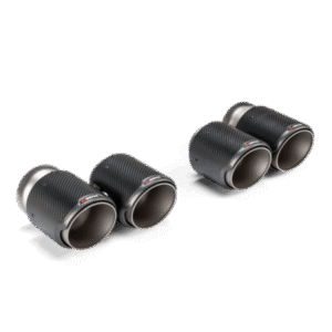 Akrapovic 2021+ BMW G87 M2, G80 M3 & G82 M4 Classic Carbon Design Tail Pipe Set