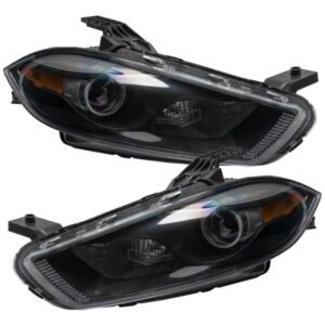 Oracle 13-16 Dodge Dart SMD HL - Black - Halogen - ColorSHIFT w/ BC1 Controller
