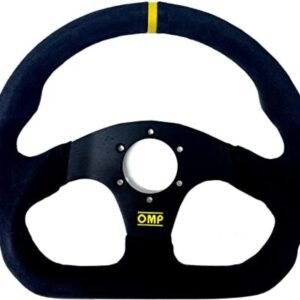 OMP Superquadro Steering Wheel - Small Spokes - Suede (Black)