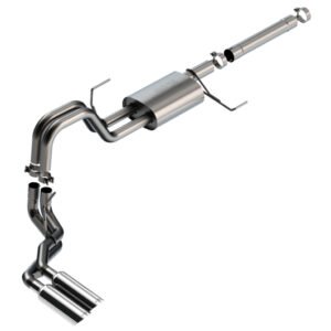 Borla 21-22 Ford F-150 Powerboost 3.5L V6 2WD & 4WD 4DR 3in, 2.25in S-TYPE Catback w/ Chrome Tips