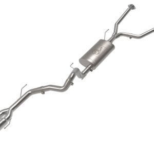 aFe 23-24 Toyota Sequoia V6 3.4L Vulcan Series 2-1/2in to 3in 304 SS Cat-Back Exhaust w/Polished Tip