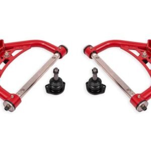 BMR 70-81 Chevrolet Camaro Non-Adj. Upper A-Arms w/ 0.5in Tall Ball Joint (Delrin) - Red