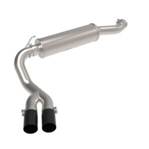 aFe POWER Rebel Series 3.5in SS Cat Back Exhaust w/Black Tips 19-21 RAM V8-6.4L Hemi