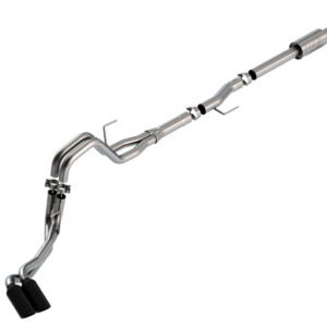 Borla F-150 2021 2.7L/3.5L 4dr CC SB EC STB Lari/King R/Plinum/LTD 3/2.25 DSE CB AK BLK CHR Tips