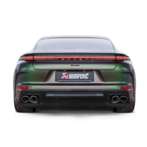 Akrapovic 2024+ Porsche Panamera Slip-On Line (Titanium) w/ Carbon Tips: Requires V6 or V8 fit kit