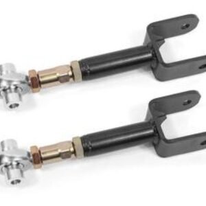BMR 78-87 G-Body Upper Control Arms DOM On-car Adj Rod Ends - Black Hammertone