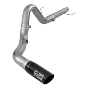 aFe 2021 Ford F-150 V6-3.0L (td) Large Bore 409 SS DPF-Back Exhaust System