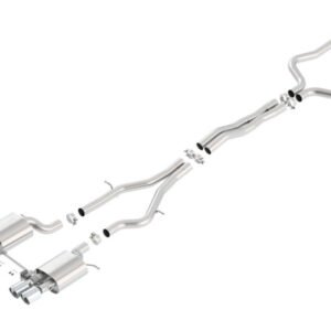 Borla 2016 Cadillac ATS-V 3.6L Twin Turbo Catback Exhaust 4in Tips Dual Split Rear Exit