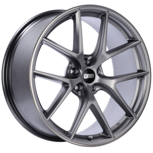 BBS CI-R 20x9.5 5x120 ET40 Platinum Silver Polished Rim Protector Wheel -82mm PFS/Clip Required