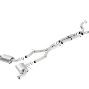 Borla 16-17 Chevy Camaro SS 6.2L ATAK Catback Single Split Rear Exit Exhaust w/Single Tips