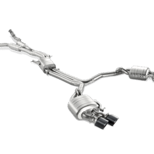 Akrapovic 13-17 Audi S6 Avant/Limousine (C7) Evolution Line Cat Back (Titanium) w/ Carbon Tips