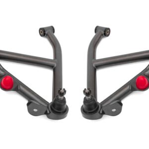 BMR 82-92 GM F-Body A-Arms Lower DOM Non-Adj Delrin Bushings Coilover - Black Hammertone