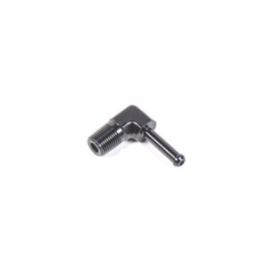 Radium Engineering 1/8in NPT Male to 3/16in Barb 90 Degree Fitting