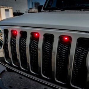 Oracle Pre-Runner Style LED Grille Kit for Jeep Wrangler JL - Red