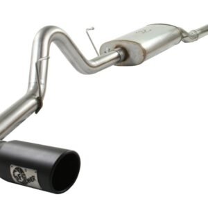 aFe MACHForce XP 3in 409SS Cat Back Exhaust w/ Black Tips for 09-10 Ford F-150 V8 4.6L/5.4L