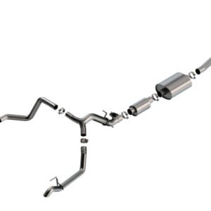 Borla 2024 Chevrolet/GMC 1500 ZR2 & AT4X 6.2L V8 4WD 4DR S-TYPE Catback Exhaust w/ Turndown Tips
