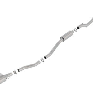 Borla 17-19 Honda Civic SI 1.5L Turbo MT S-Type 2.75in Cat-Back Exhaust Ceramic Black Tip