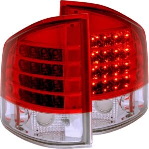 ANZO 1995-2005 Chevrolet S-10 LED Taillights Red/Clear