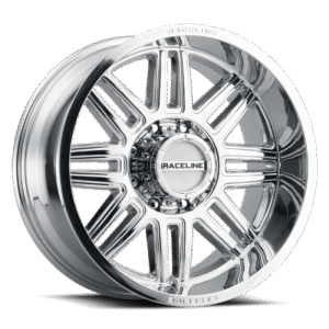 Raceline 948C Split 20x9in / 8x170 BP / 0mm Offset / 125.2mm Bore - Chrome Wheel