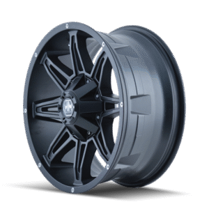Mayhem 8090 Rampage 20x10 / 6x135 BP / -25mm Offset / 106mm Hub Matte Black Wheel