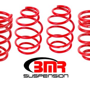 BMR 10-15 5th Gen Camaro V8 Lowering Spring Kit (Set Of 4) - Red