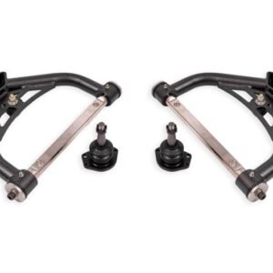 BMR 70-81 Chevrolet Camaro Non-Adj. Upper A-Arms w/ 0.5in Tall Ball Joint (Delrin) -Black Hammertone