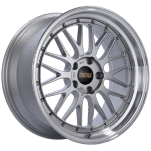 BBS LM 19x11 5x130 ET50 CB71.6 Diamond Silver Center Diamond Cut Lip Wheel
