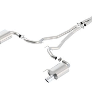 Borla S-Type Cat-Back 15-17 Ford Mustang GT 5.0L V8 MT/AT 2.5in pipe 4in tip